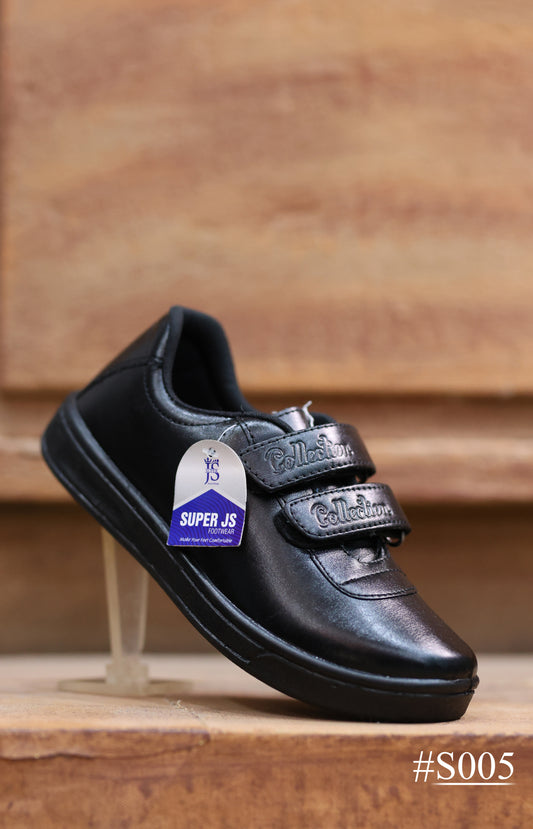 Easy-Fit Velcro School Shoes – Comfy & Hassle-Free for Young Kids